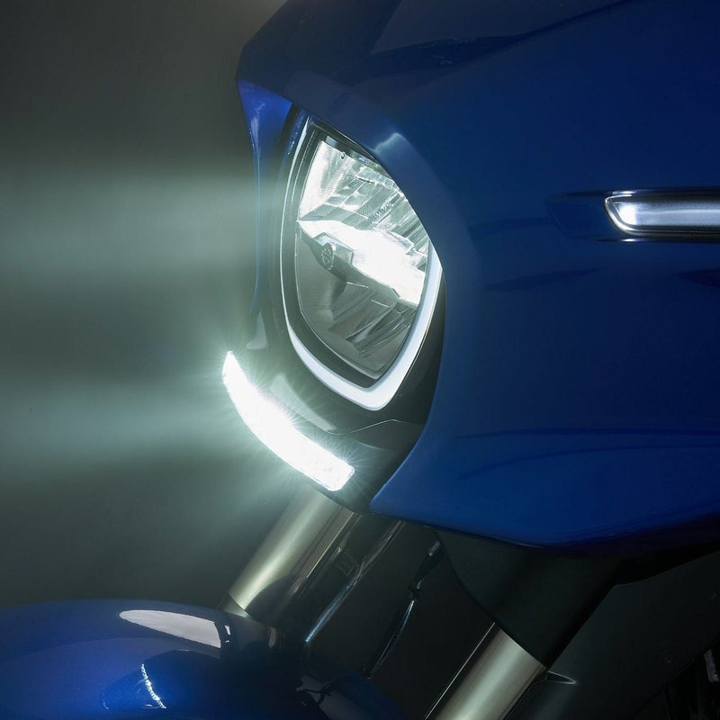 024以降 ストリートグライド/ウルトラ ゴーティー・LEDフェアリングライト (ブラック)