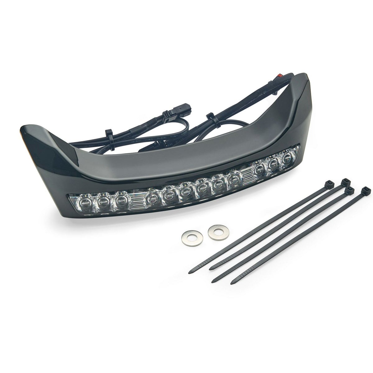 024以降 ストリートグライド/ウルトラ ゴーティー・LEDフェアリングライト (ブラック)4