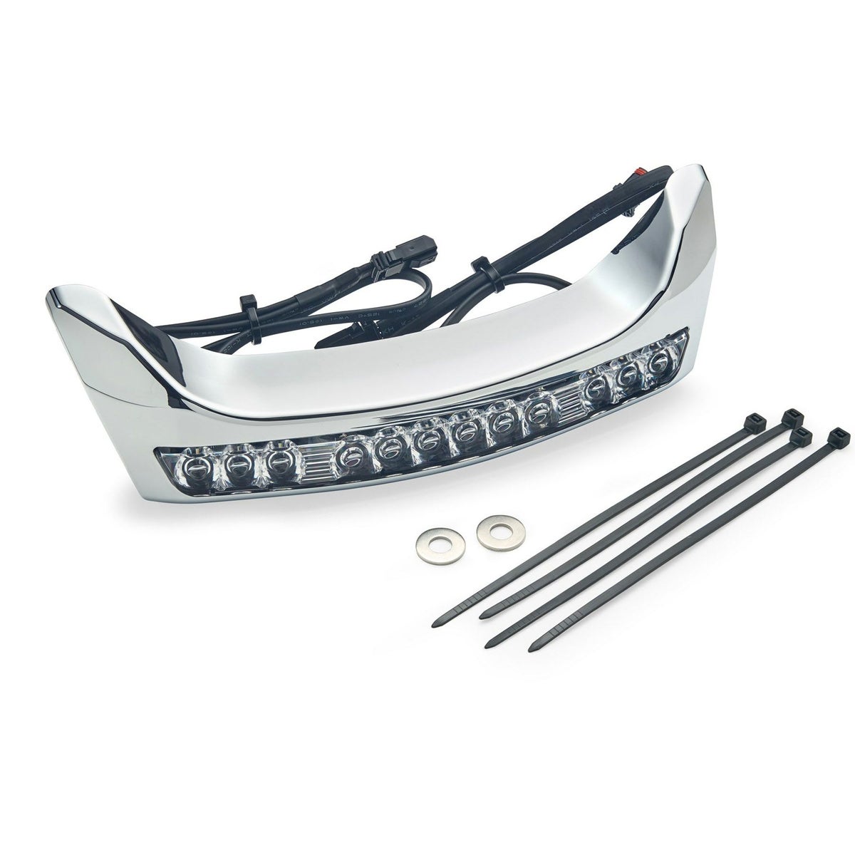 2024以降 ストリートグライド/ウルトラ ゴーティー・LEDフェアリングライト (クローム)4