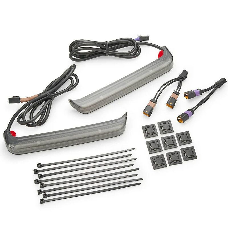 2024以降 ツーリング バッグブレード・LEDサドルバッグライト (スモーク)4