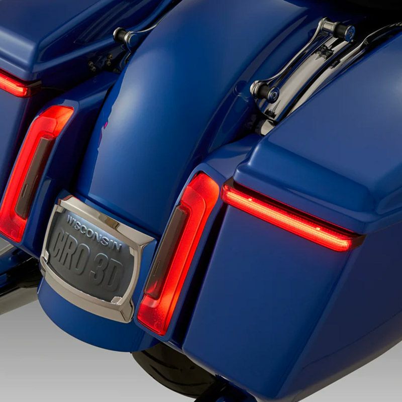 2024以降 ツーリング バッグブレード・LEDサドルバッグライト (レッド)