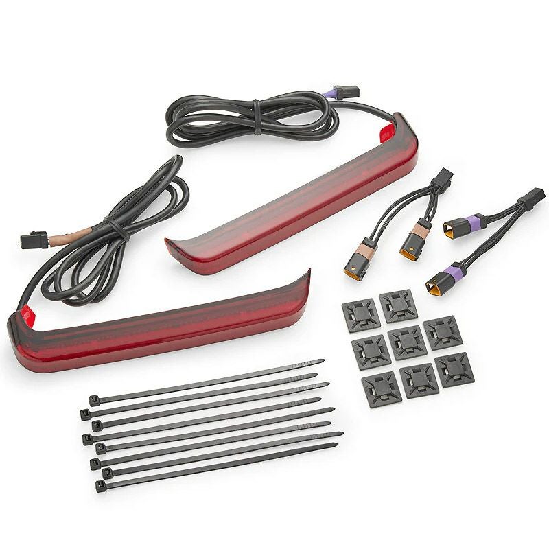 2024以降 ツーリング バッグブレード・LEDサドルバッグライト (レッド)4