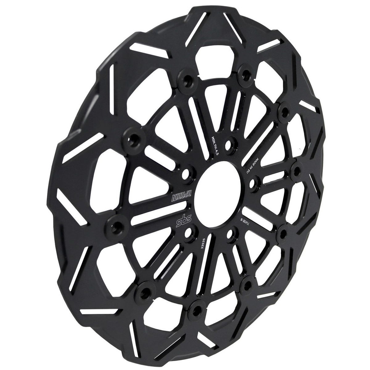 M8 ソフテイル 他 10スポーク・フロントブレーキローター11.8インチ (ブラック)2