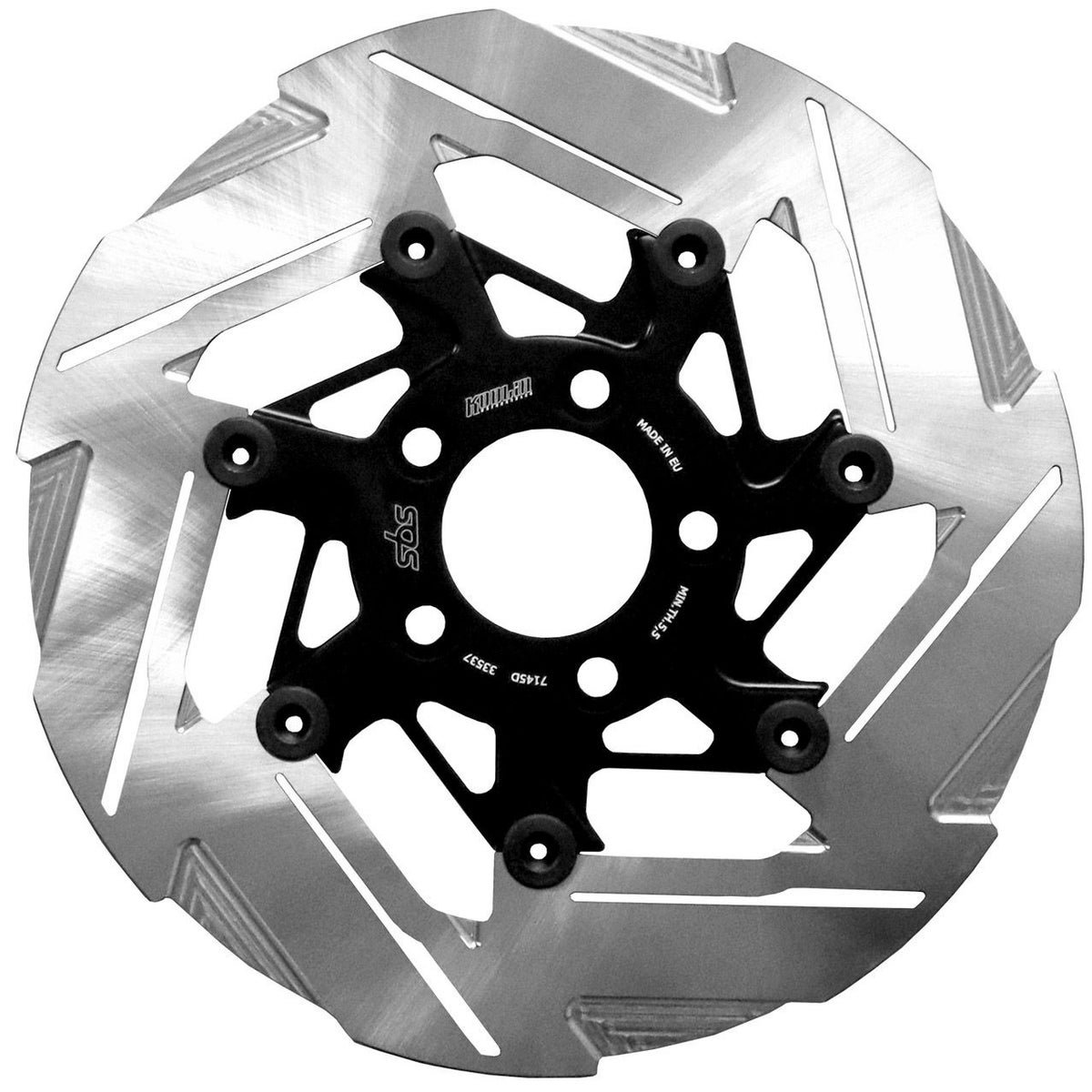 M8 ソフテイル 他 7スポーク・リアブレーキローター11.5インチ (ポリッシュ)