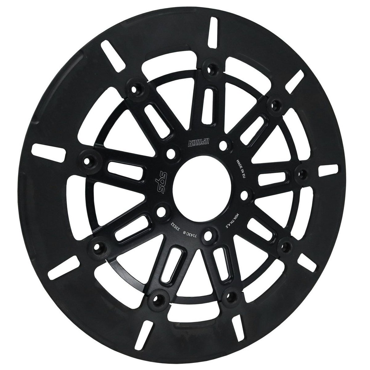  M8 ソフテイル 他 9スポーク・リアブレーキローター11.5インチ (ブラック)1