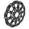  M8 ソフテイル 他 10スポーク・リアブレーキローター11.5インチ (ブラック)2