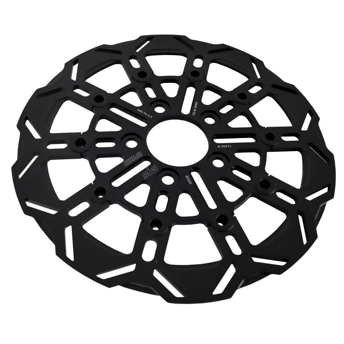  M8 ソフテイル 他 10スポーク・リアブレーキローター11.5インチ (ブラック)3
