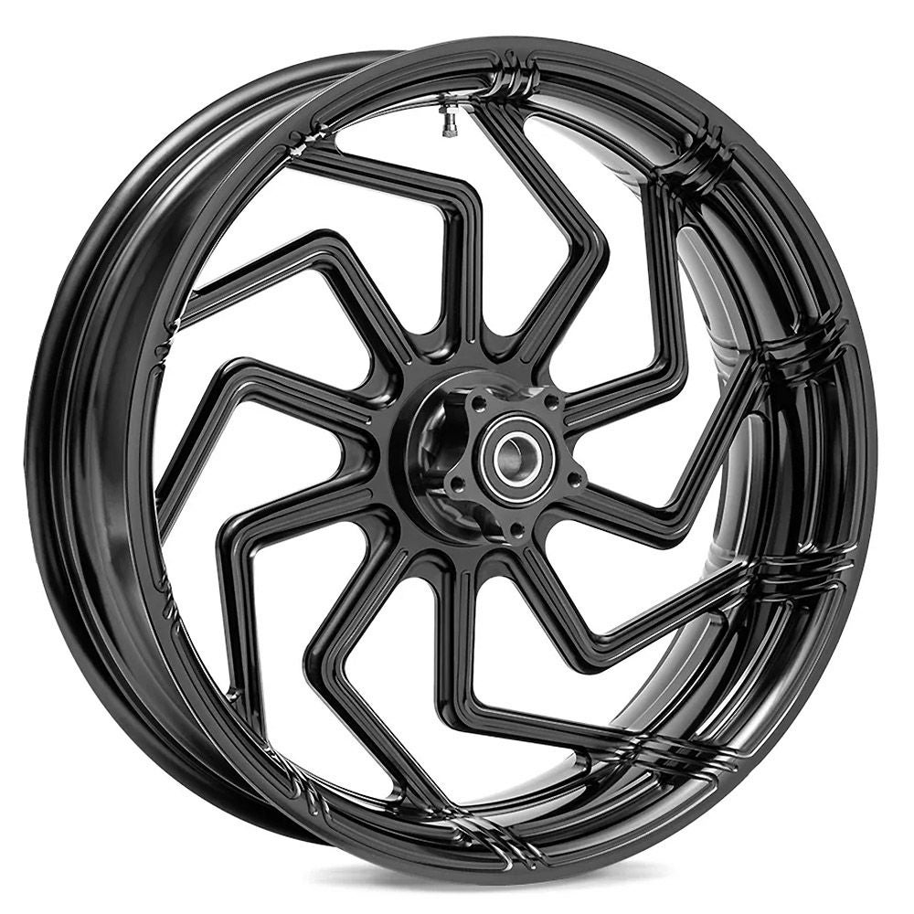 アレンネス キックバック 鍛造アルミホイール 18x5.5 (ブラック)1