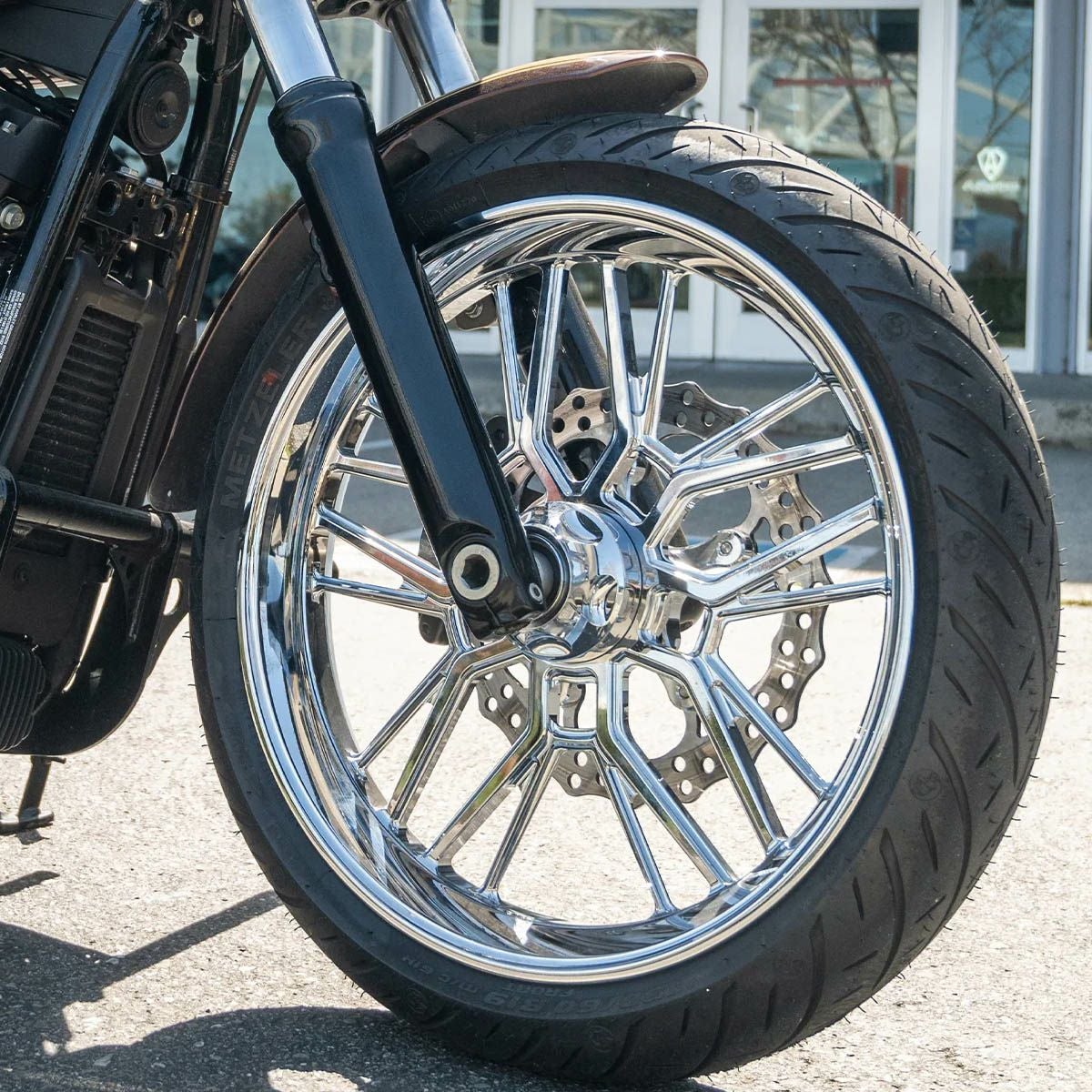 アレンネス スプリットスポーク 鍛造アルミホイール 19x3.25 (クローム