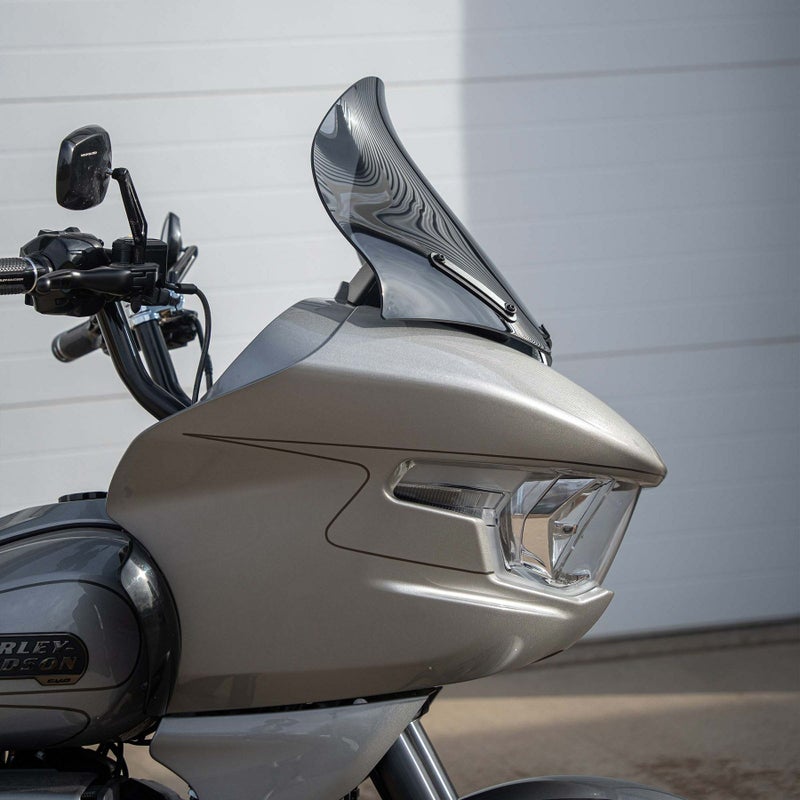 クロックワークス PROツーリング・15インチ・フレアウィンドシールド (ダークスモーク)3