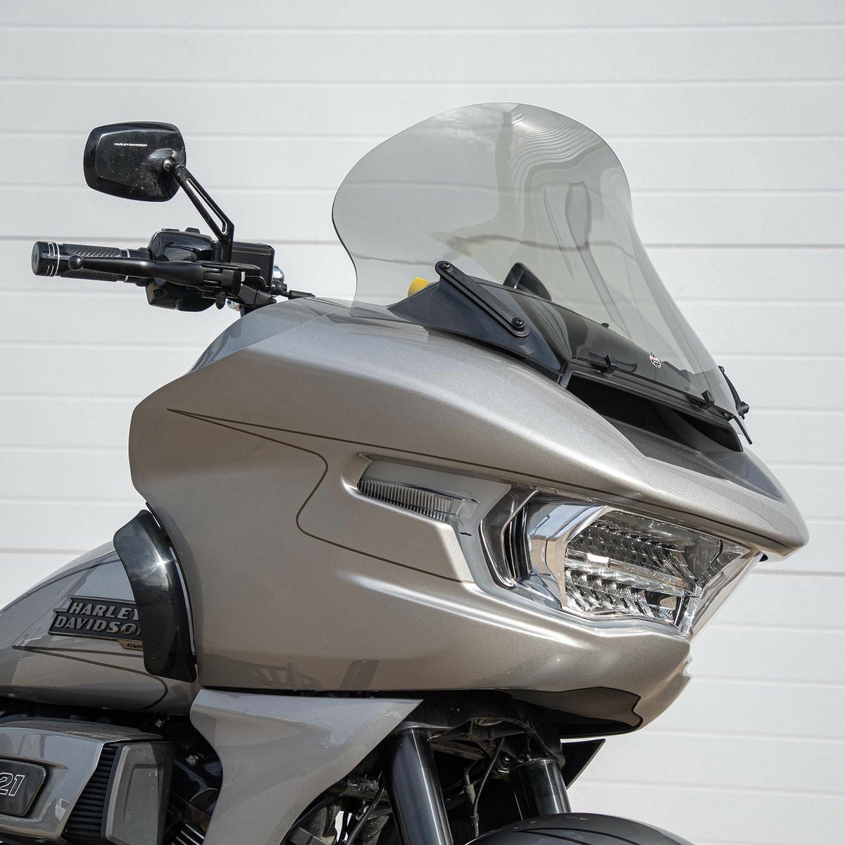 クロックワークス PROツーリング・15インチ・フレアウィンドシールド (ライトスモーク)2