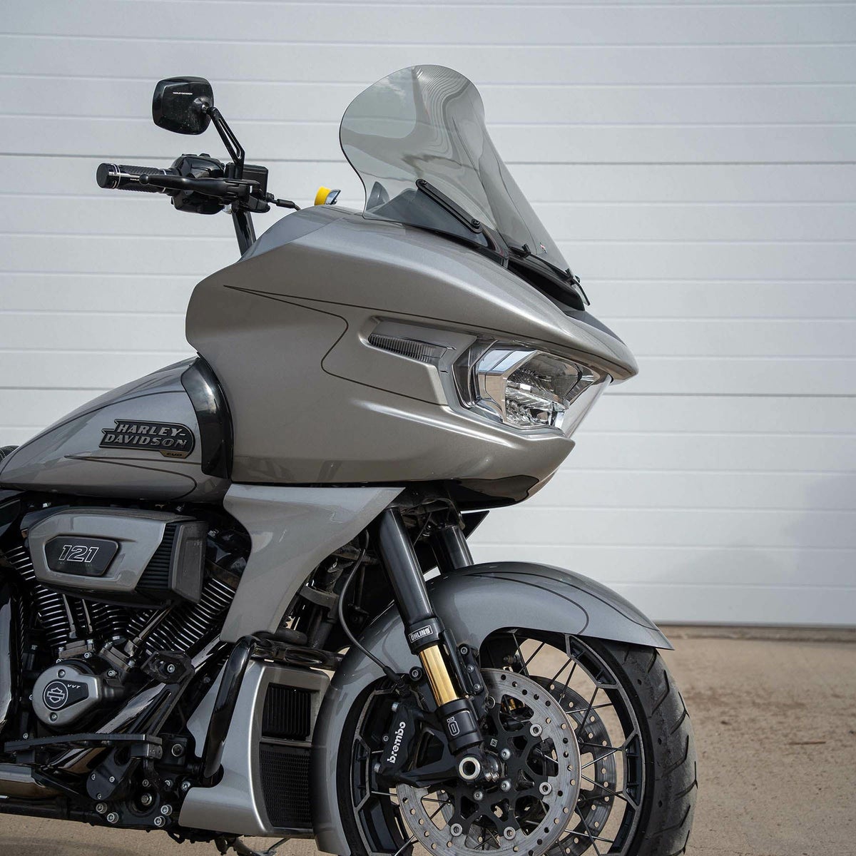 クロックワークス PROツーリング・15インチ・フレアウィンドシールド (ライトスモーク)3