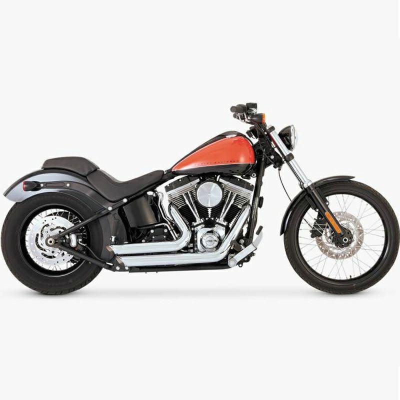 【SALE】Vance&Hines（バンス＆ハインズ） Shortshots Staggered クローム ソフテイル-02