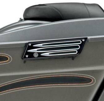 アレンネス Deep Cut Dresser Saddlebag ラッチ・カバー ブラック 1993