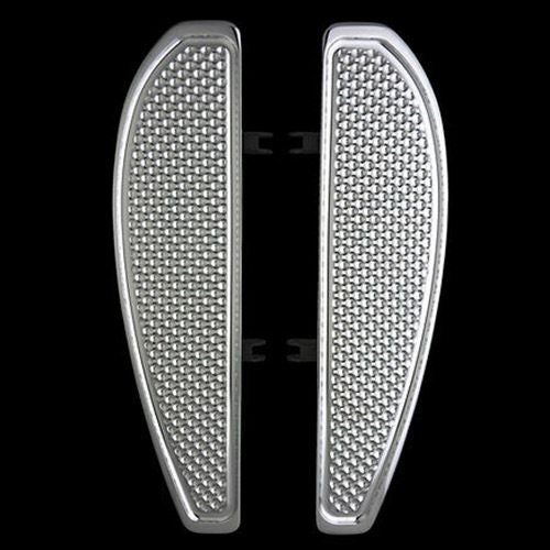  M8 ソフテイル ワッフル・19インチ フットボード (クローム)1