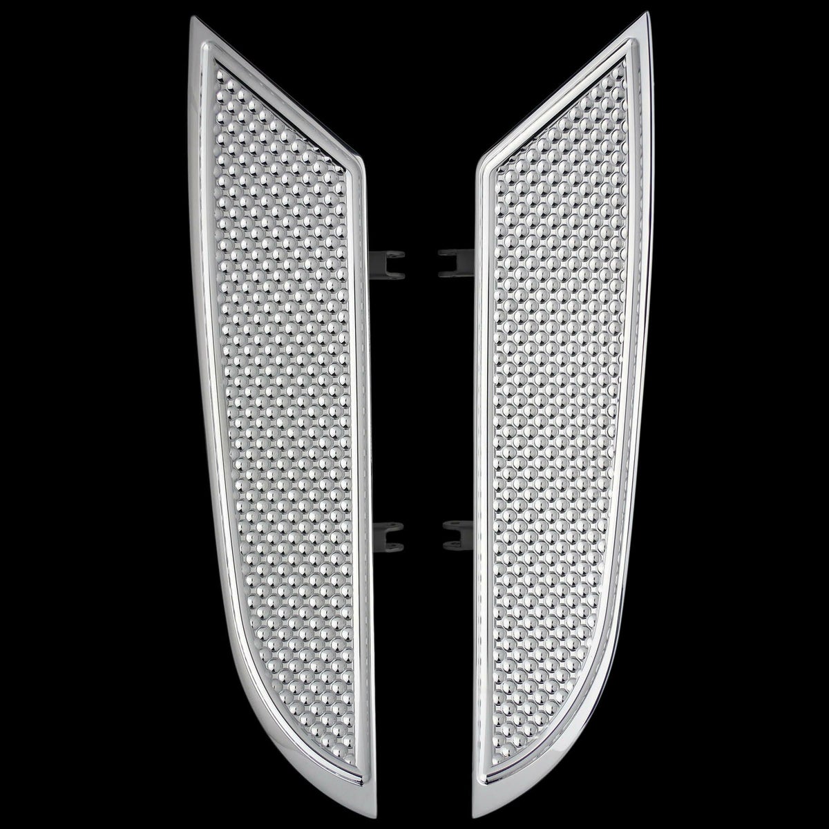 M8ソフテイル ワッフルXL・22インチ フットボード (クローム)1