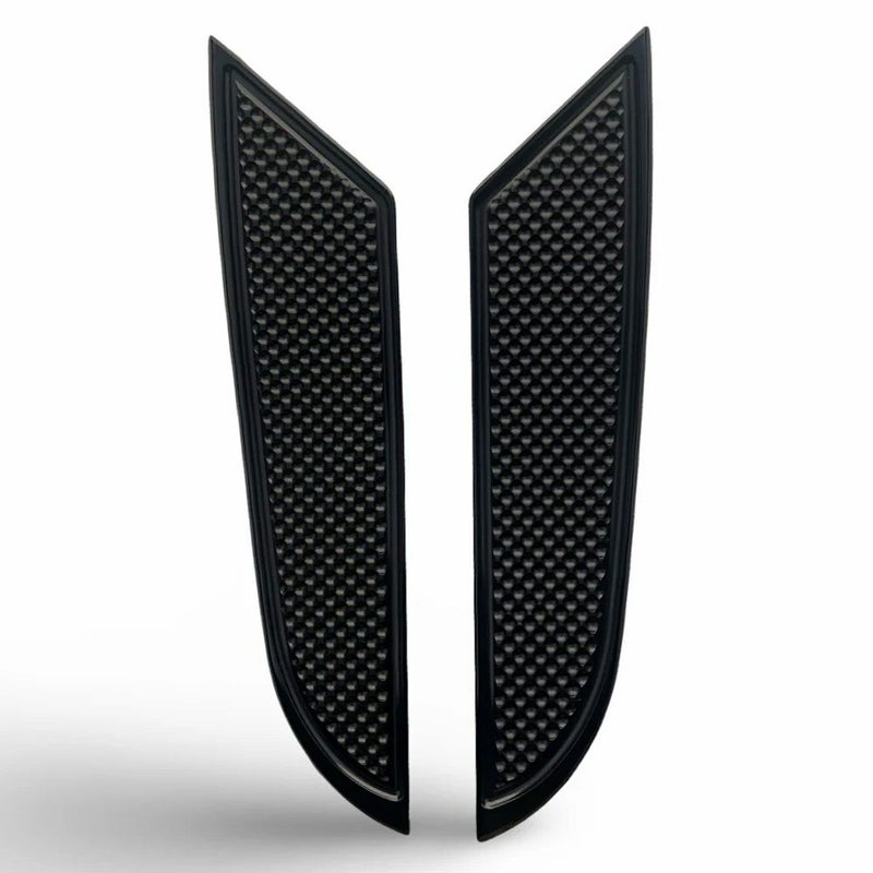 M8ソフテイル ワッフルXL・22インチ フットボード (ブラック) サイクルスミス