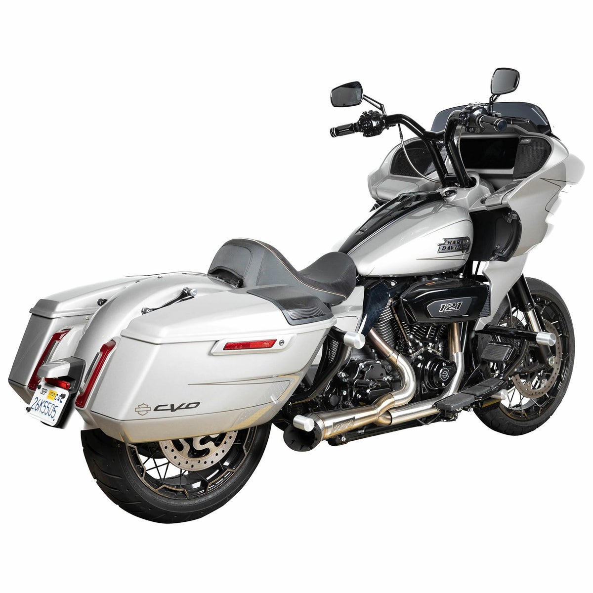 2024以降 ロードグライド FR-T 1.5インチ径 Tハンドルバー 14インチ (ブラック)6