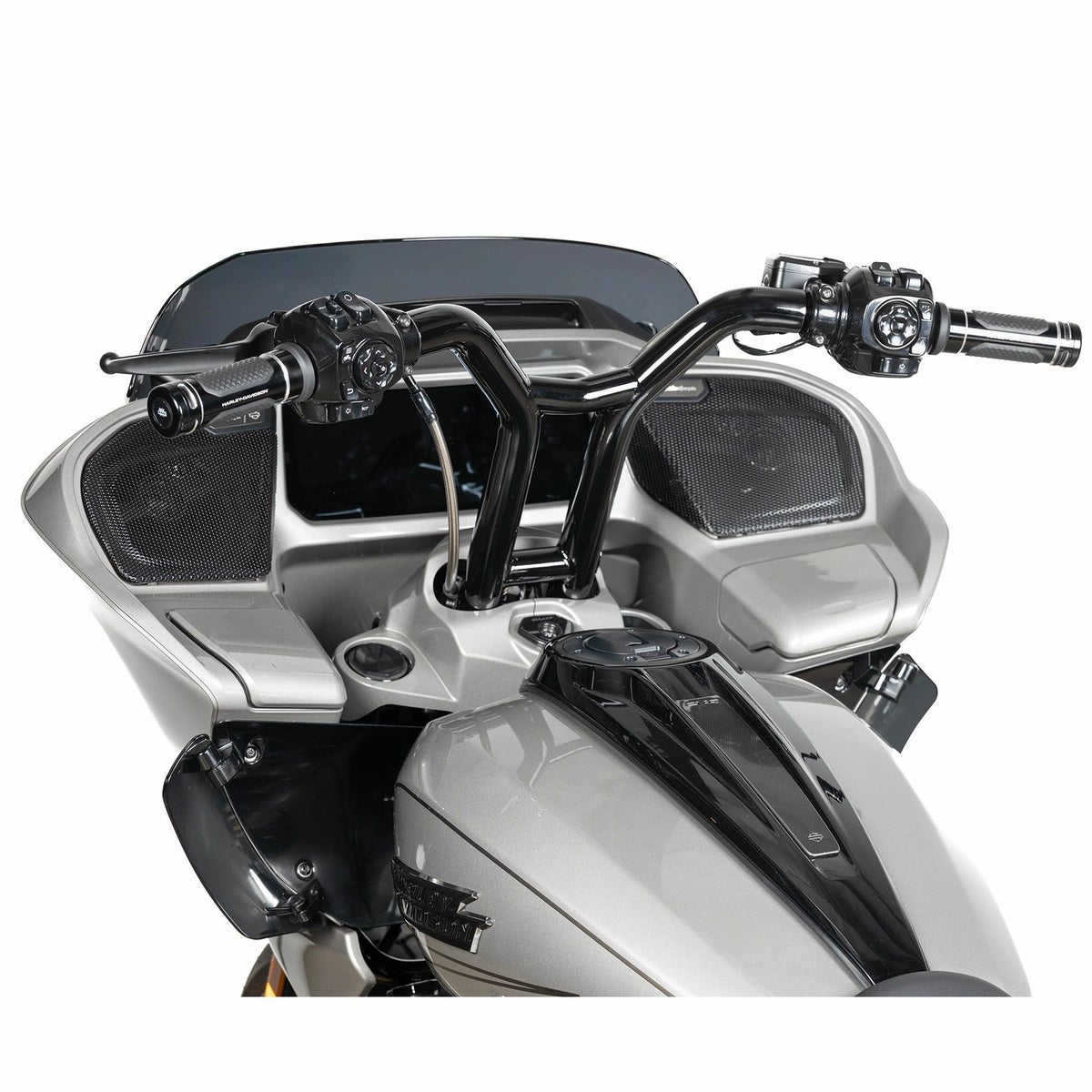 2024以降 ロードグライド FR-T 1.5インチ径 Tハンドルバー 16インチ (ブラック)2