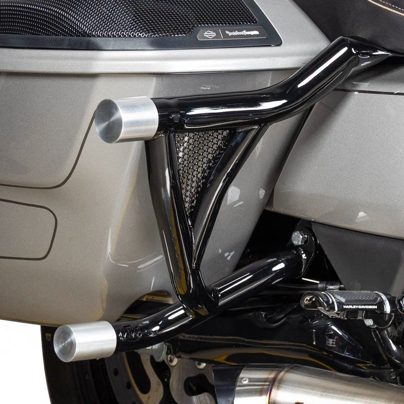 2024以降 ツーリング ロードウォリアー・サドルバッグガード (ブラック)