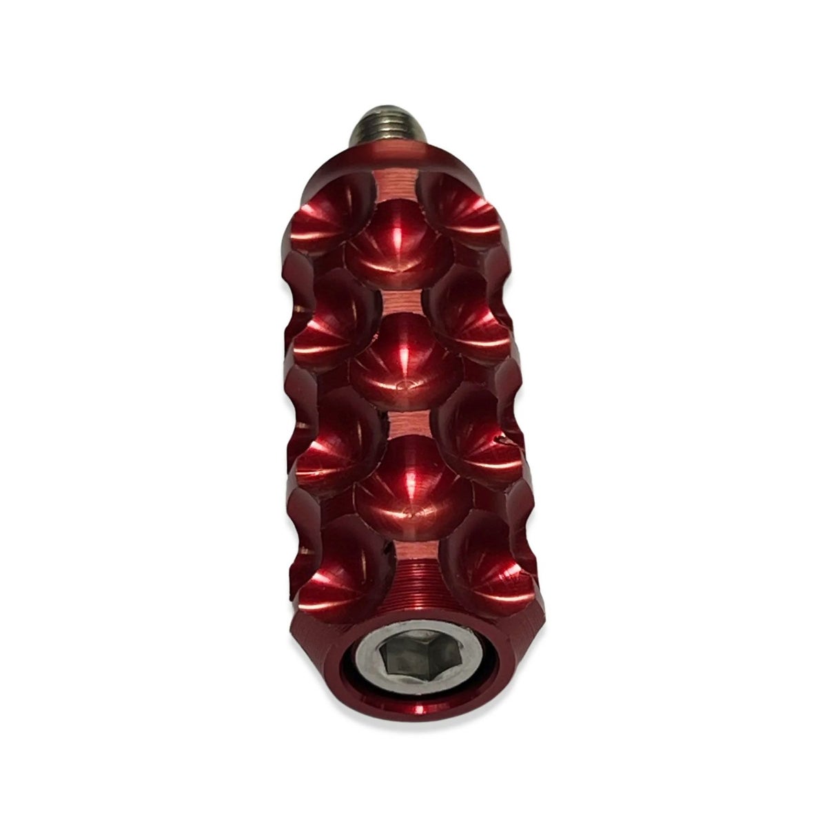 サイクルスミス ワッフル・ハーレー用 シフトペグ (レッド)