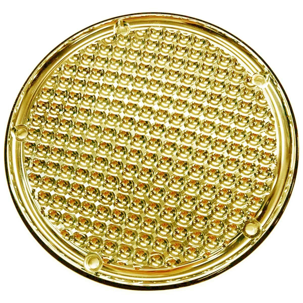 ツインカム ツーリング、ソフテイル、ダイナ シュレッダー・ダービーカバー (ゴールド)