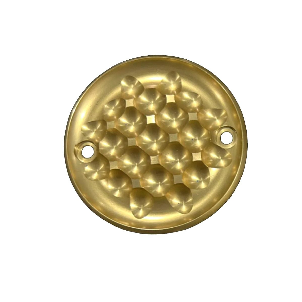  M8 ツーリング、ソフテイル シュレッダー・タイマーカバー (ゴールド)