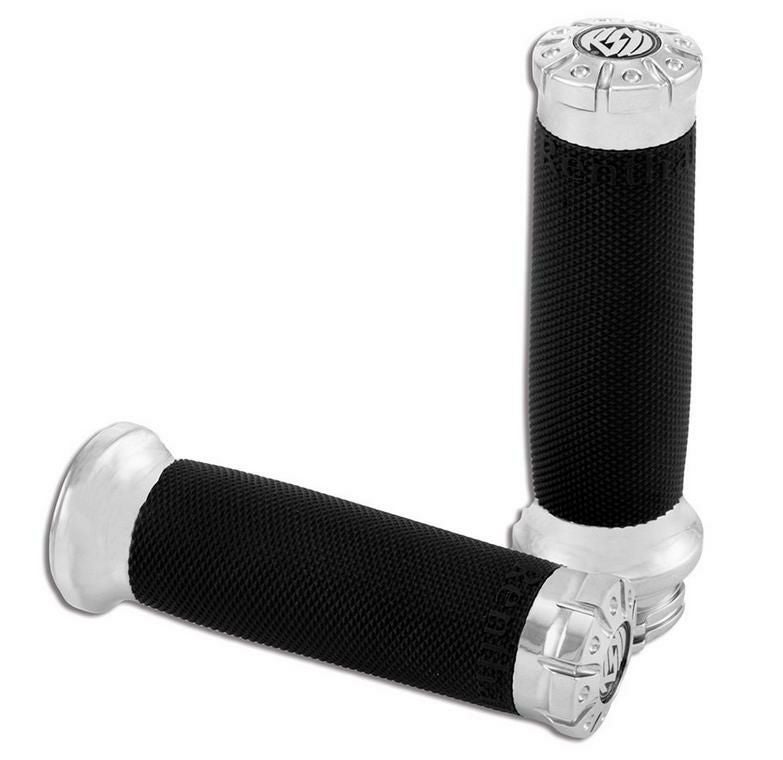 ローランドサンズ・デザイン(RSD)クロノ・グリップ　クローム　ケーブルスロットル車用-01