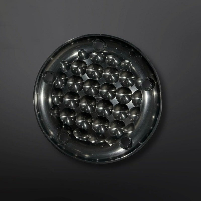 ツインカム ツーリング、ダイナ、ソフテイル シュレッダー・タイマーカバー (ブラック)