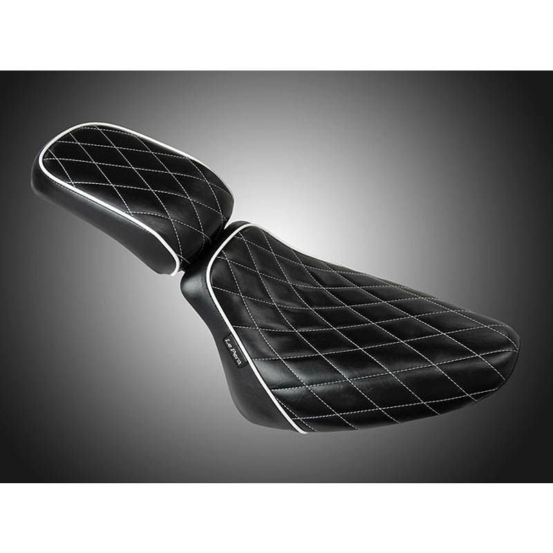 Le Pera Bare Bones ホワイトステッチ　ダイアモンドピリオンシート 3