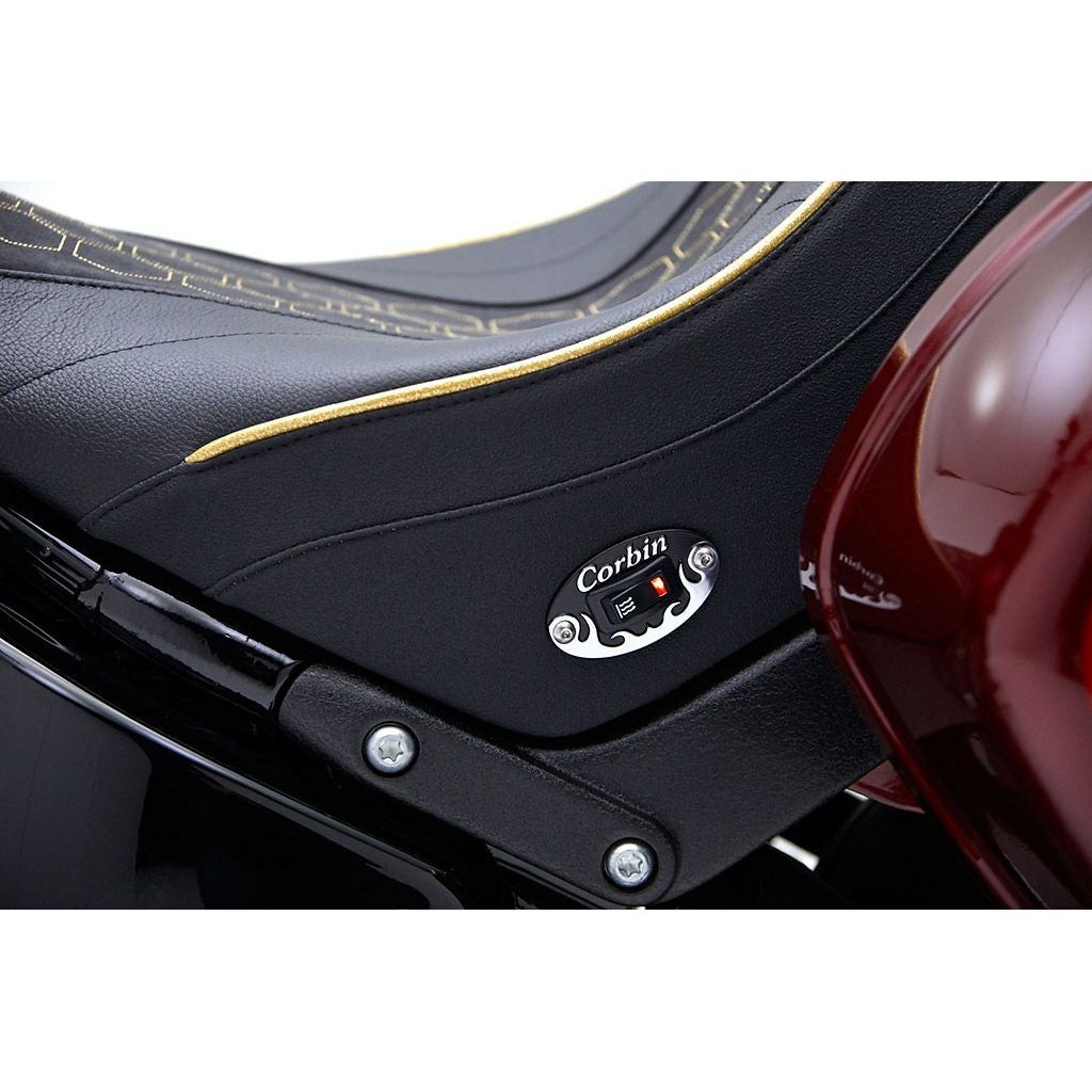  M8 ローライダー/S/ST、スポーツグライド クラシック・ソロシート クロースタイプ (ヒート機能付)9