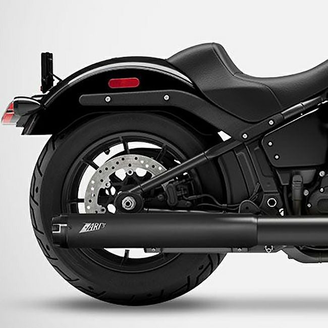 2025以降 ローライダーS/ST、ストリートボブ、ヘリテイジクラシック レーシング・スリップオンマフラー (ブラック)