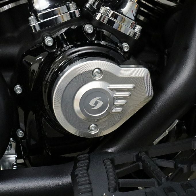 2024以降 ツーリング、2025以降 ソフテイル タイマーカバー (シルバー)