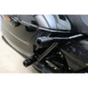 2014以降 ツーリング、2018以降 ソフテイル 純正クラッシュバー用 アルミスライダー (ブラック)3