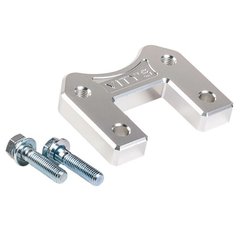 アジャスタブル ライザー用 プルバック ブラケット シルバー Vitys Design （ビティーズデザイン）