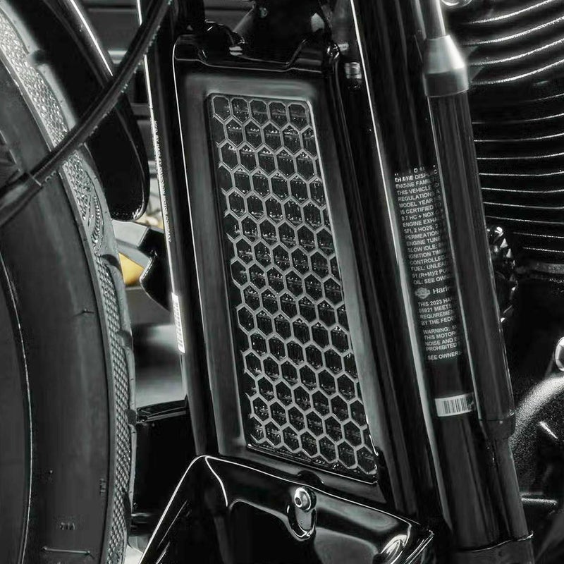  M8 ソフテイル コーム オイルクーラーガード