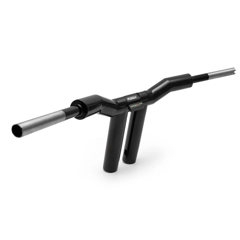 キラーカスタム ハーレー用 チャンピオン メガ・Tハンドルバー (デジタルメーターマウント付)