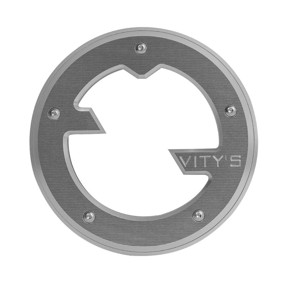 2019以降 ソフテイル MASSIVE ダービーカバー シルバー Vitys Design （ビティーズデザイン）