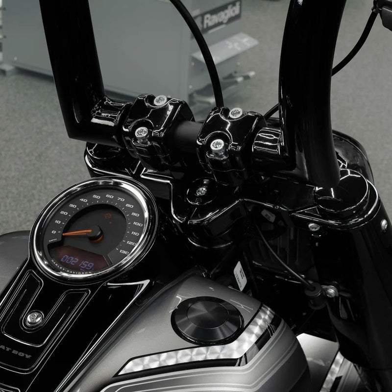  M8 ファットボーイ フロント フォークエンドキャップ