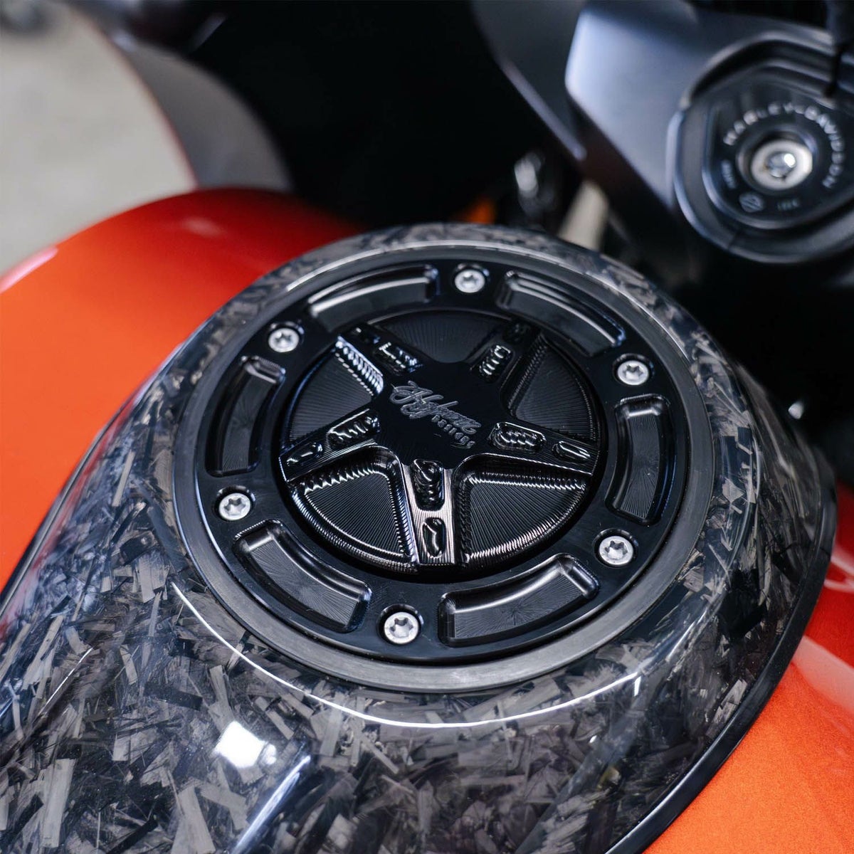 2025以降 ツーリング 5STARデザイン ガスキャップ アッセンプリーキット  Hofmann Designs（ホフマンデザイン）