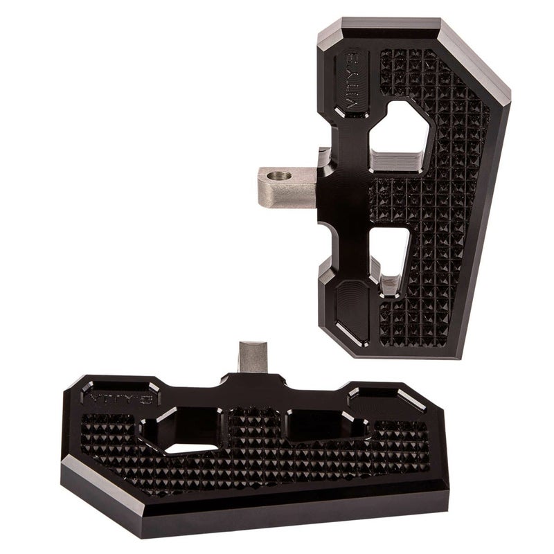 M8 ソフテイル Racing ライダー ミニフットボード ブラック Vitys Design （ビティーズデザイン）