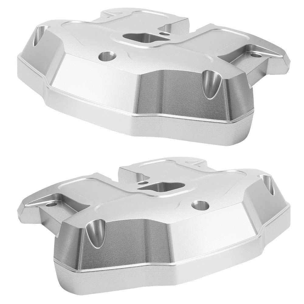 M８ ツーリング、ソフテイル ロッカーカバーセット シルバー Vitys Design （ビティーズデザイン）