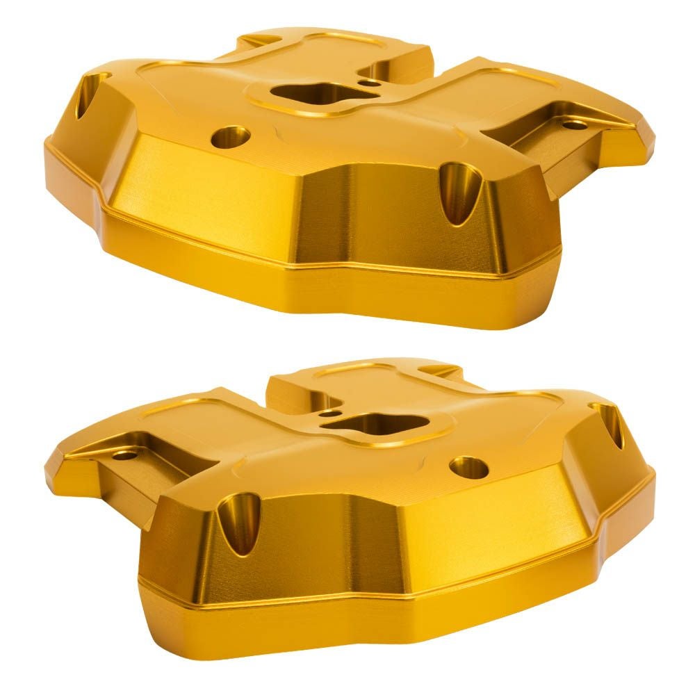 M８ ツーリング、ソフテイル ロッカーカバーセット ゴールド Vitys Design （ビティーズデザイン）