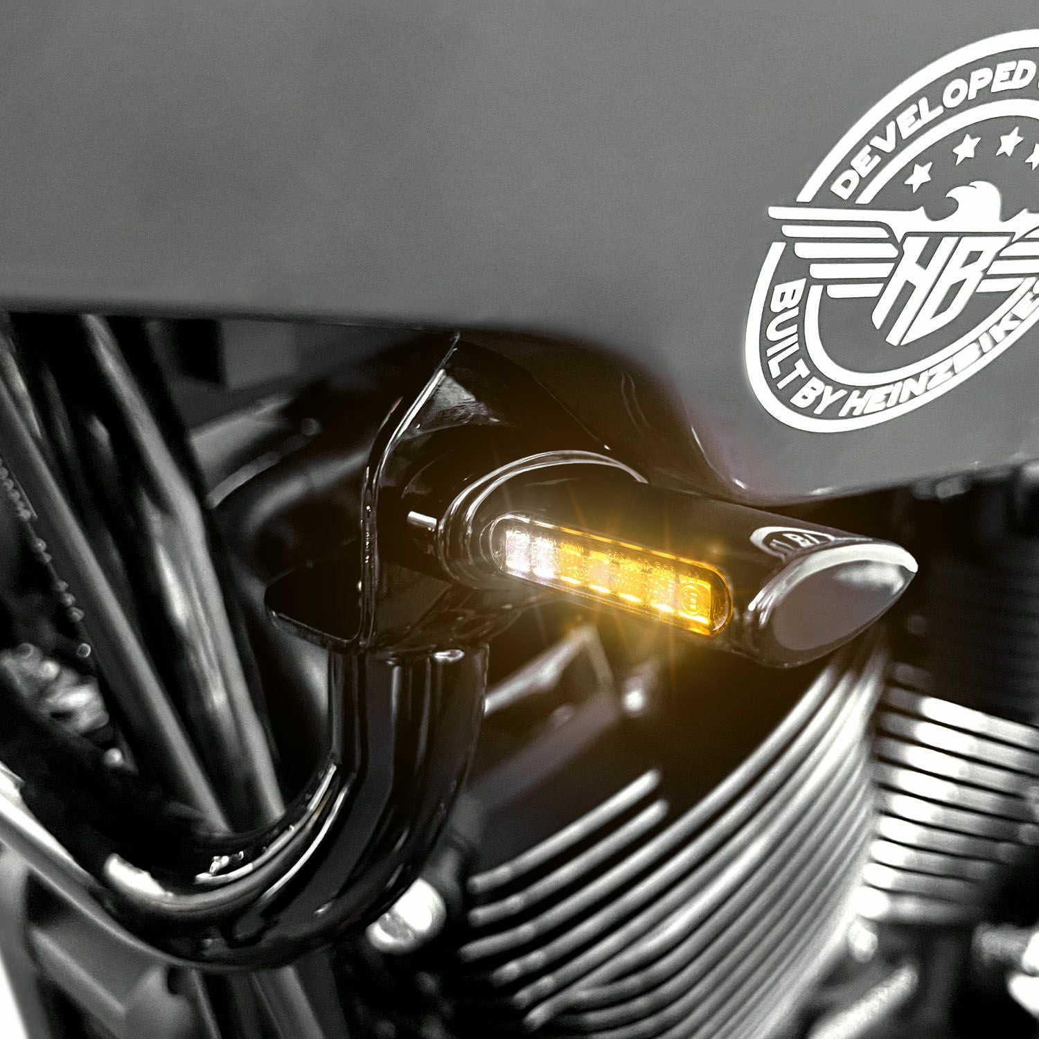 ハーレー、クルーザー、ソフテイル用ライト＆ウインカー