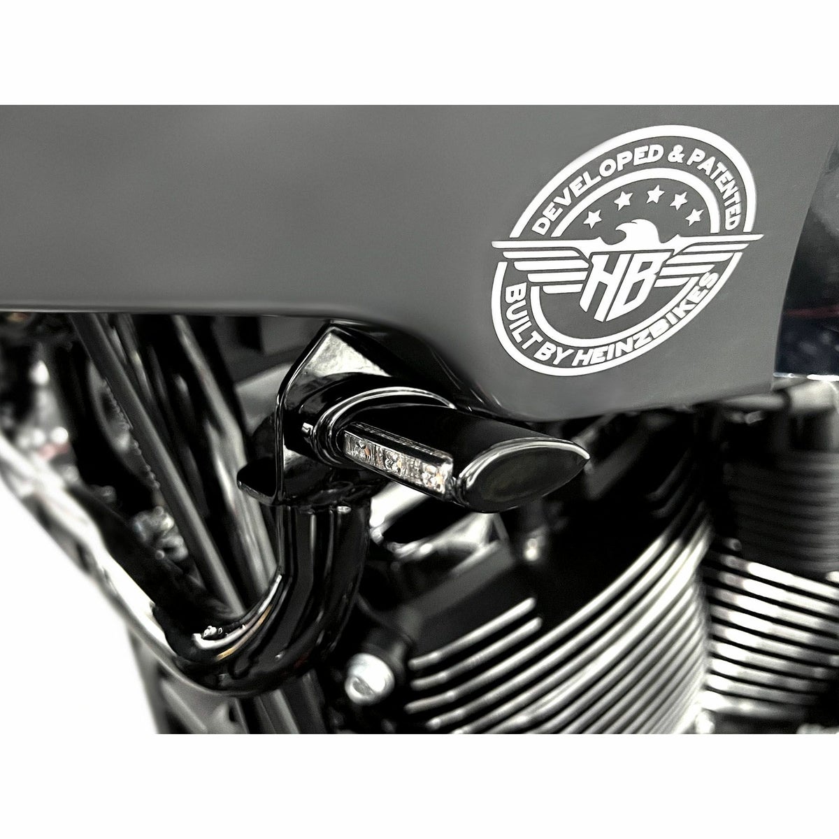 ローライダーST クラシック・フロントウィンカー/ポジション付 (ブラック)3