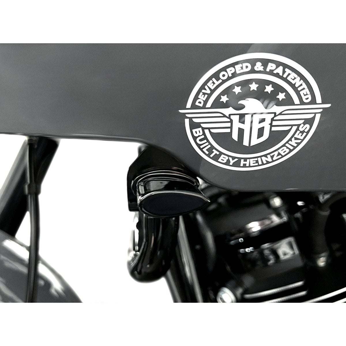 ローライダーST クラシック・フロントウィンカー/ポジション付 (ブラック)4