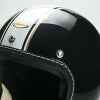 500TXシリーズ 1TAKE カスタム ジェットヘルメット グロスブラック/ホワイト feture 5