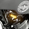 ローライダーST クラシック・フロントウィンカー (ブラック)
