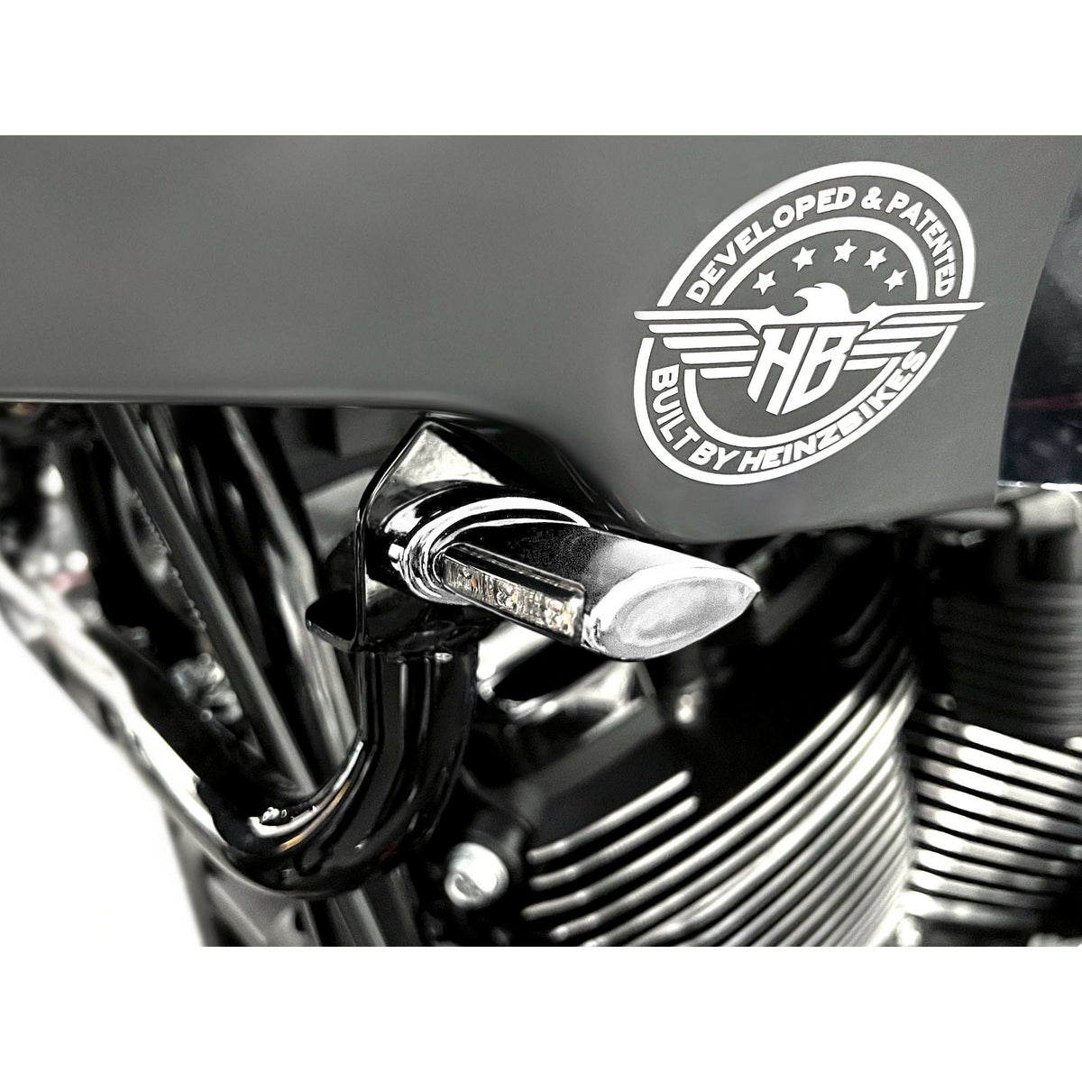  ローライダーST クラシック・フロントウィンカー/ポジション付 (クローム)1