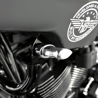 フェンダーストラット LEDウインカー ブラック 2011～2017 FXS、FLS